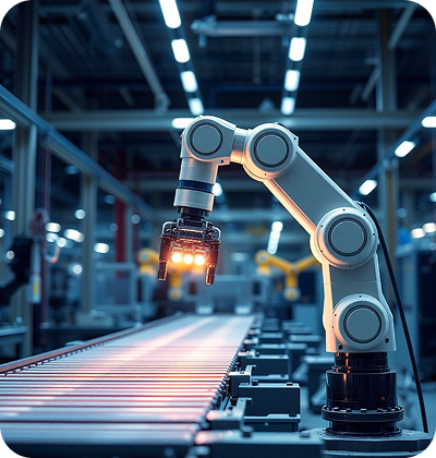 Robotic engineering illustration